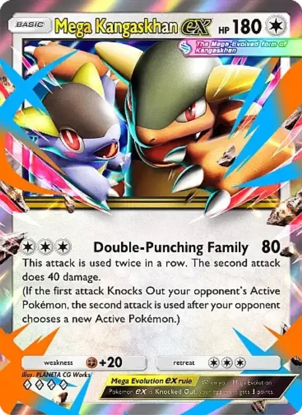 Mega Kangaskhan ex — Fantastical Parade card #127