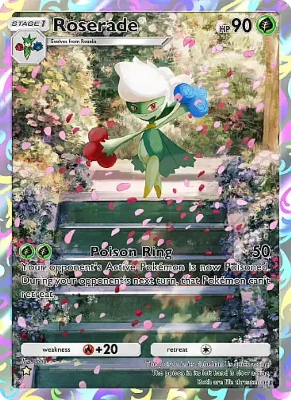 Roserade — Fantastical Parade card #157