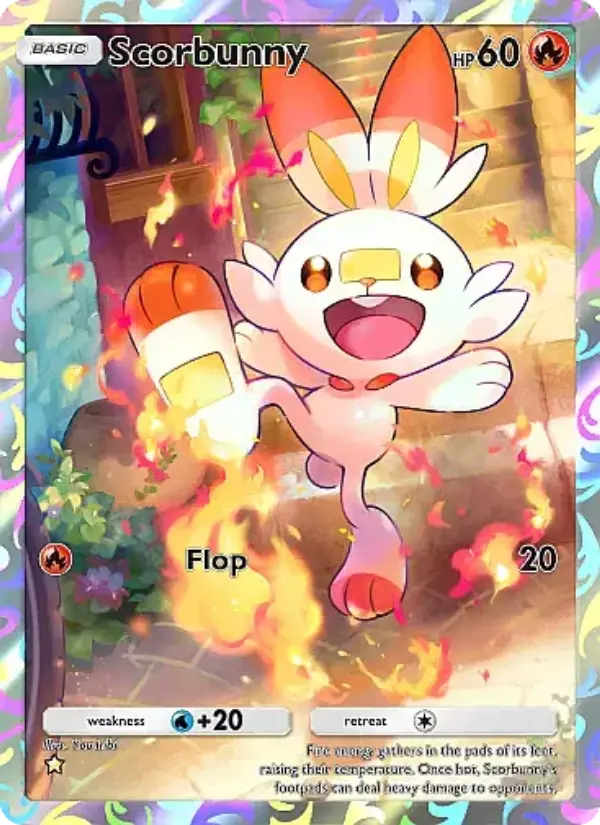 Scorbunny — Fantastical Parade card #162