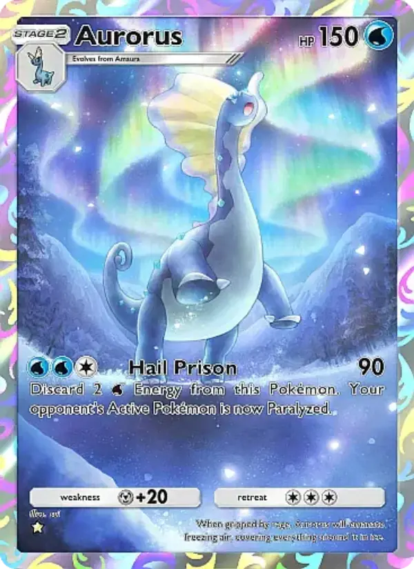 Aurorus — Fantastical Parade card #163