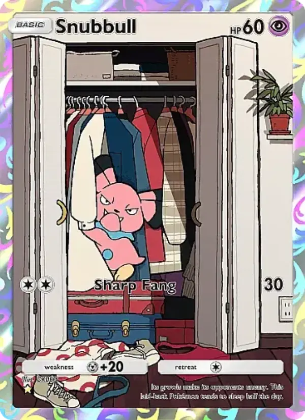 Snubbull — Fantastical Parade card #168