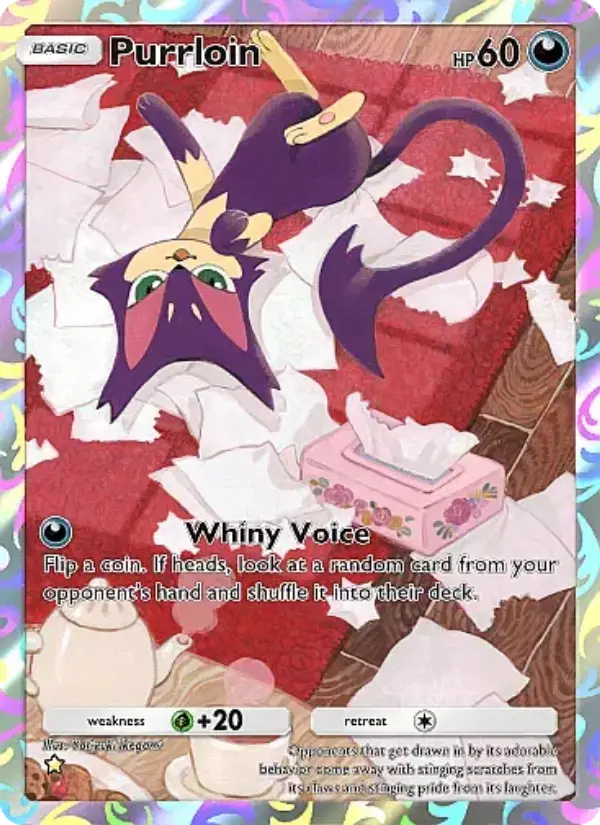 Purrloin — Fantastical Parade card #174