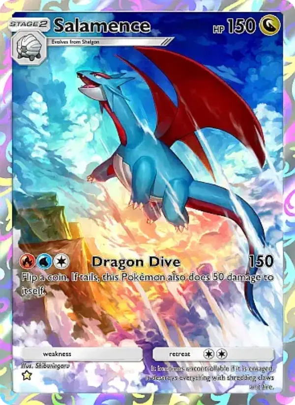 Salamence — Fantastical Parade card #178