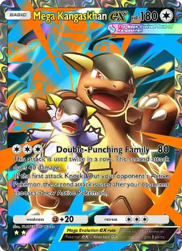 Mega Kangaskhan ex — Fantastical Parade card #189