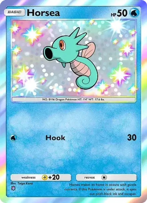 Horsea — Fantastical Parade card #208