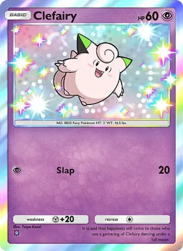Clefairy — Fantastical Parade card #214