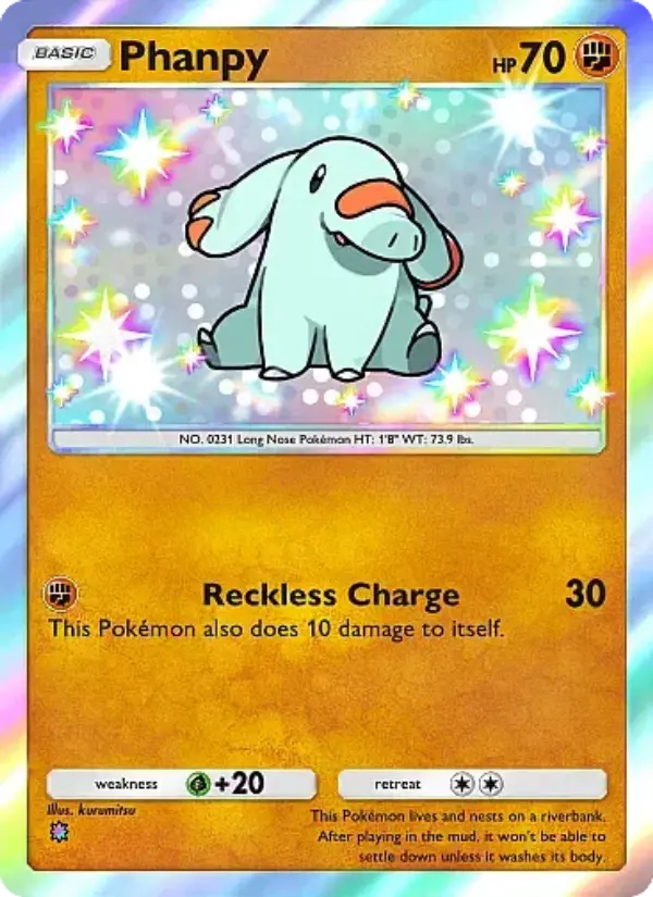Phanpy — Fantastical Parade card #222