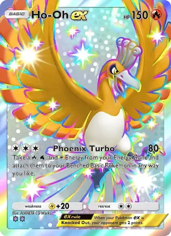 Ho-Oh ex — Fantastical Parade card #226