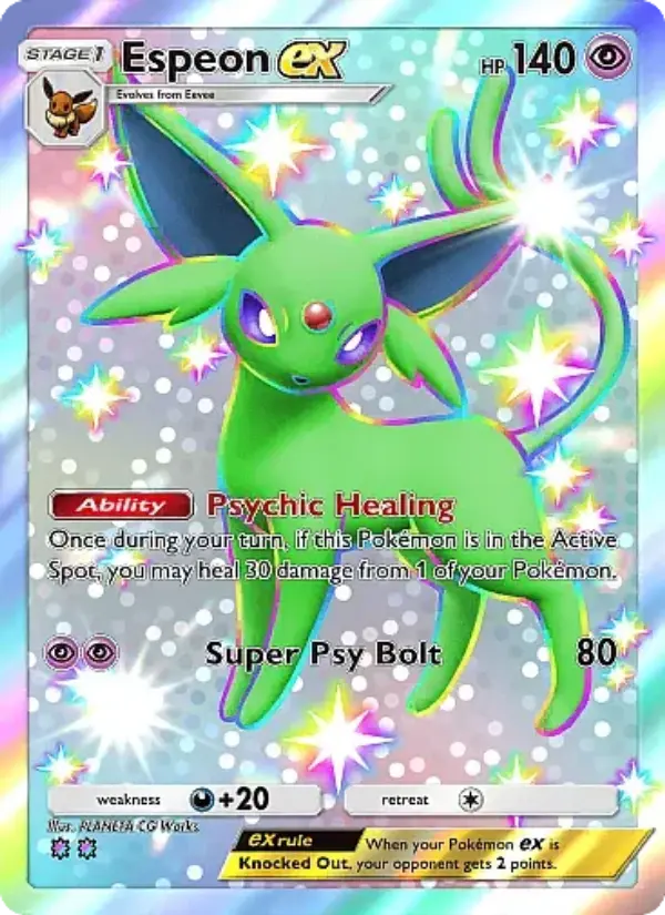 Espeon ex — Fantastical Parade card #228