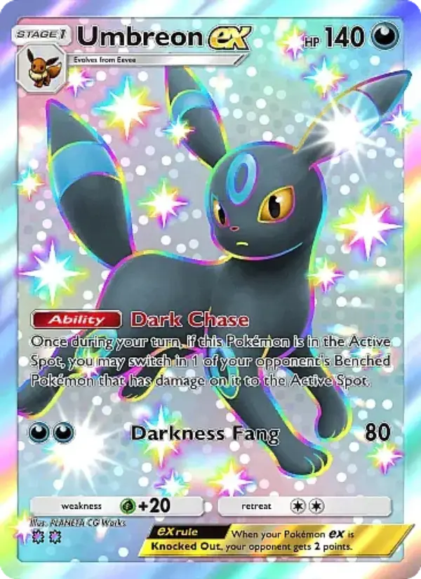 Umbreon ex — Fantastical Parade card #231