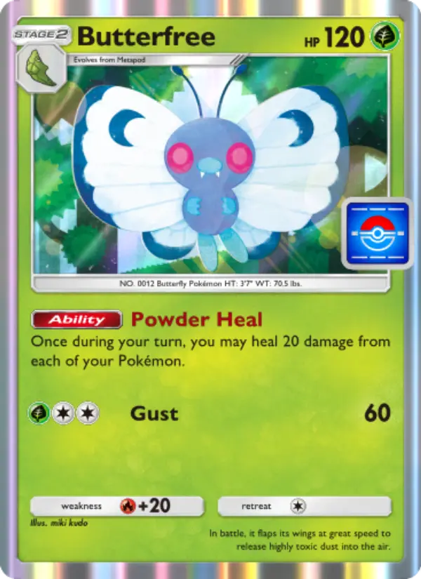 Butterfree — Promos-A card #013