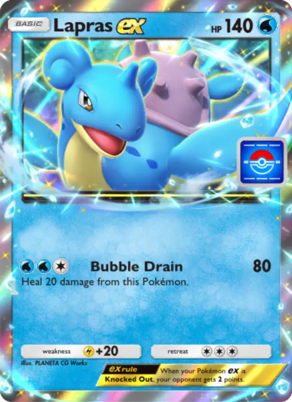 Lapras ex — Promos-A card #014