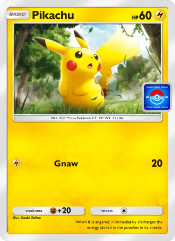 Pikachu — Promos-A card #015