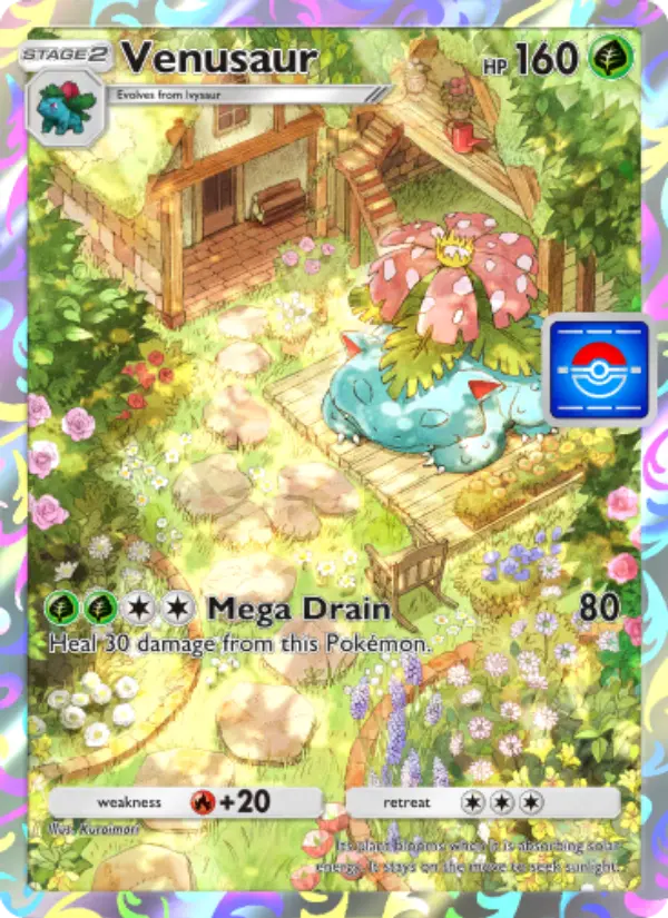 Venusaur — Promos-A card #018