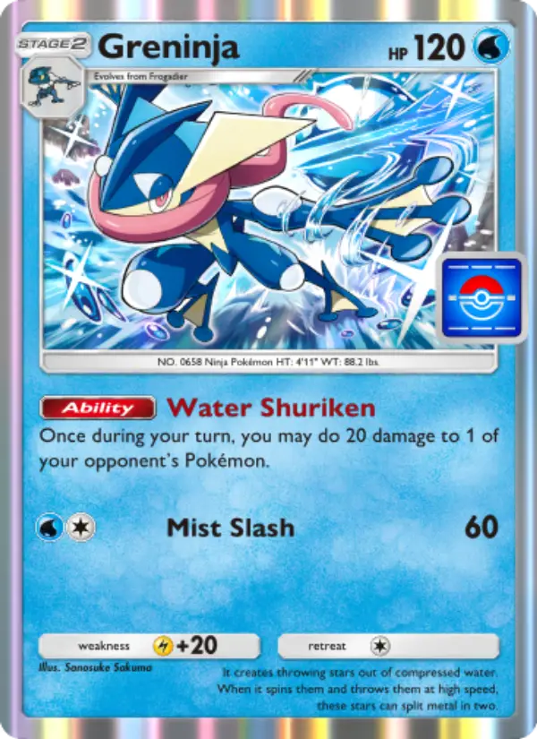 Greninja — Promos-A card #019