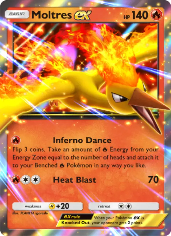 Moltres ex — Promos-A card #025