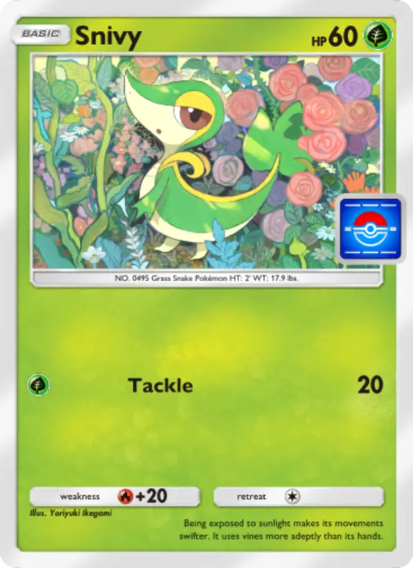 Snivy — Promos-A card #027