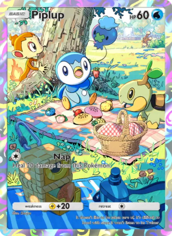 Piplup — Promos-A card #034
