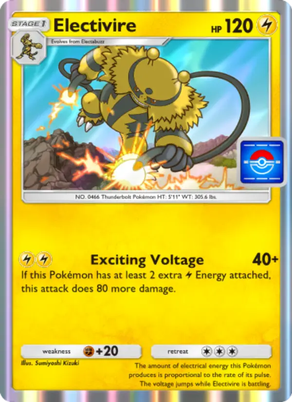 Electivire — Promos-A card #036