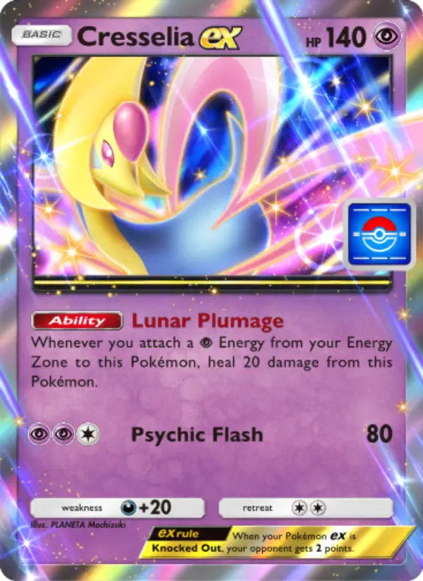 Cresselia ex — Promos-A card #037