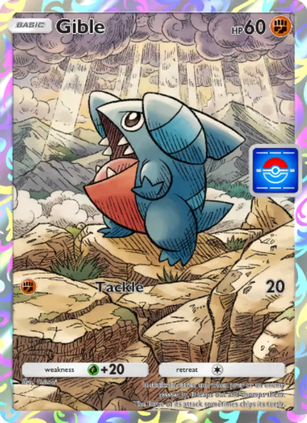 Gible — Promos-A card #046