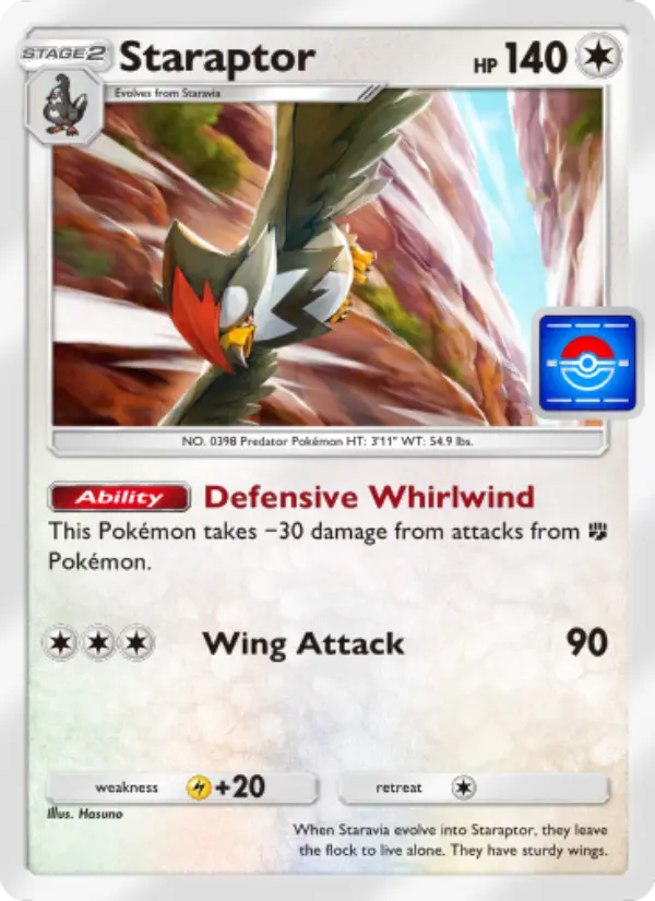 Staraptor — Promos-A card #047