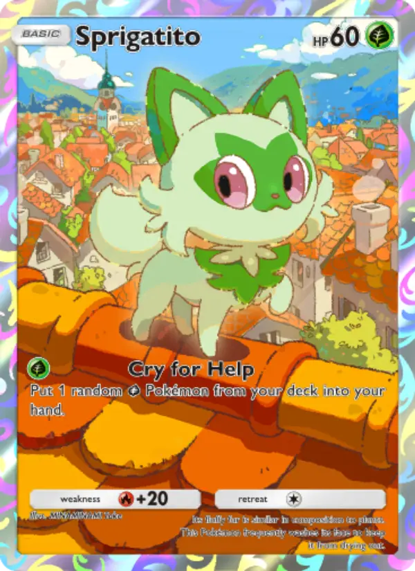 Sprigatito — Promos-A card #052