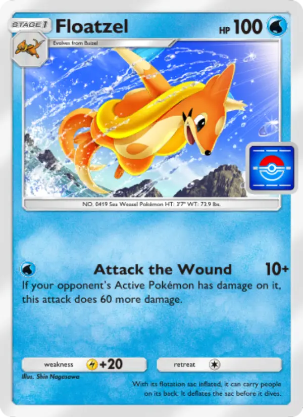 Floatzel — Promos-A card #053