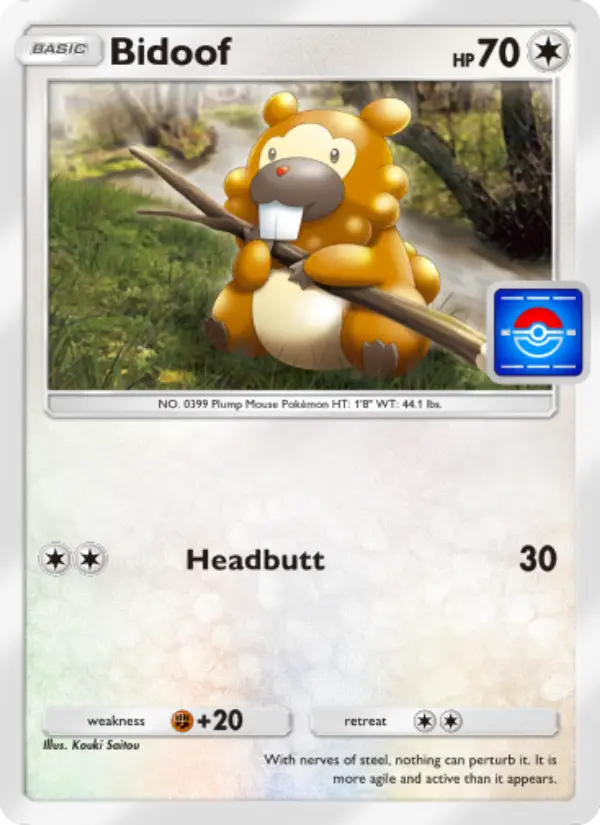 Bidoof — Promos-A card #057