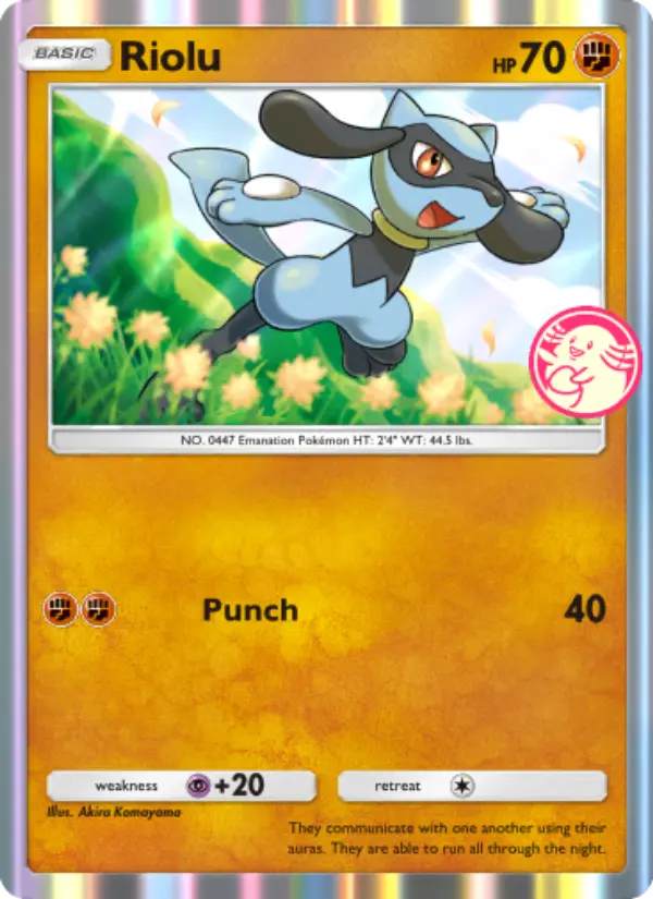 Riolu — Promos-A card #059