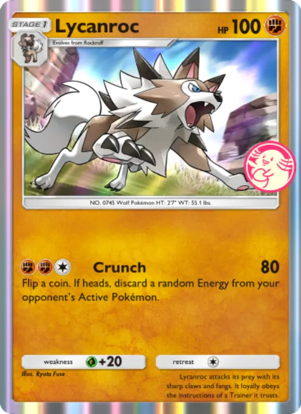 Lycanroc — Promos-A card #068