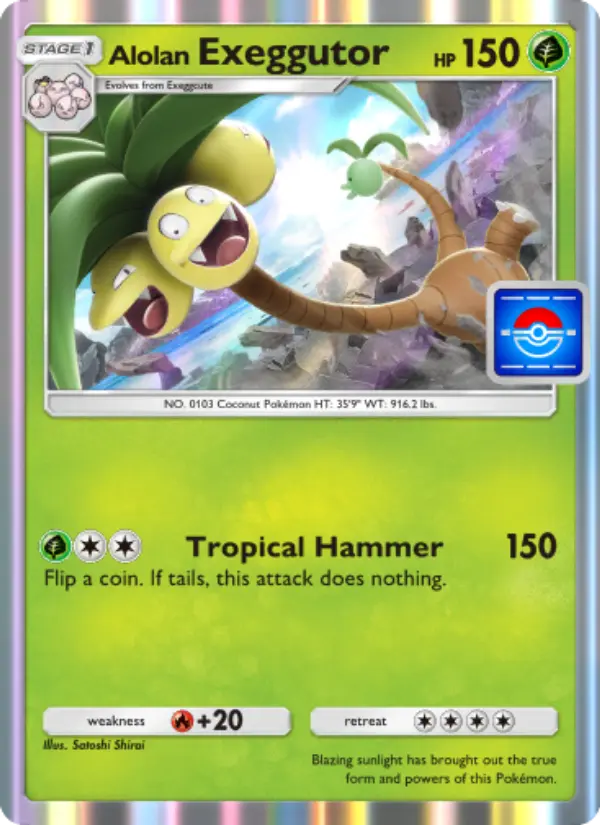 Alolan Exeggutor — Promos-A card #069