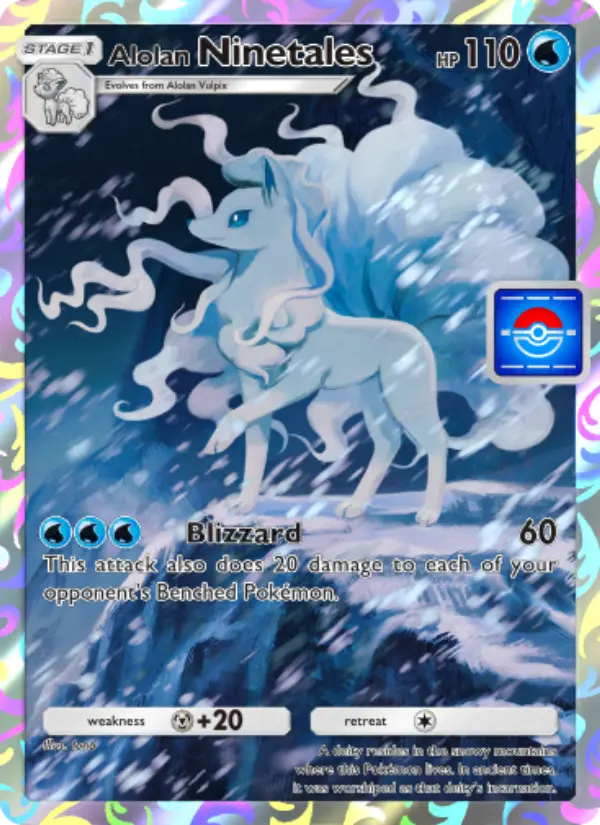 Alolan Ninetales — Promos-A card #070