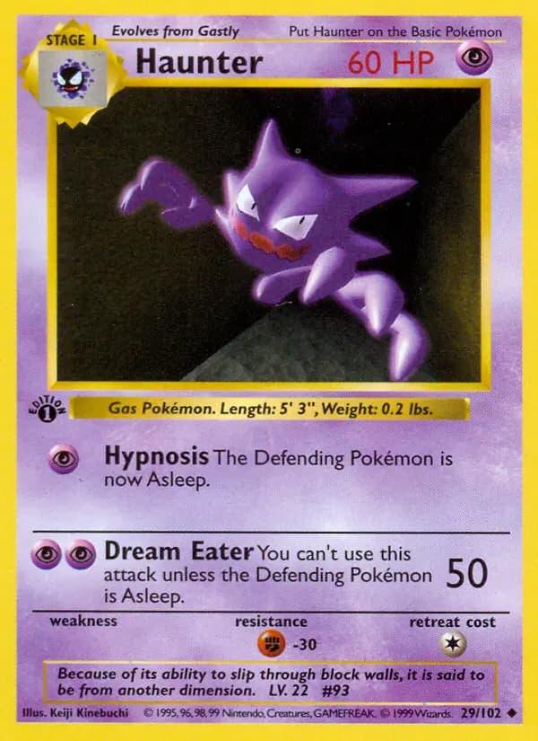 Haunter — Base Set card #29