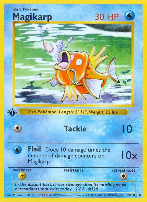 Magikarp — Base Set card #35