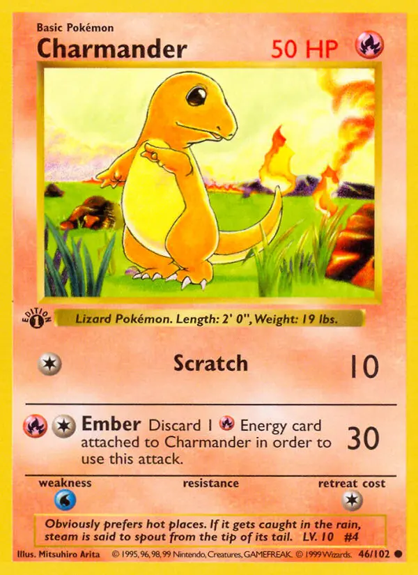 Charmander — Base Set card #46