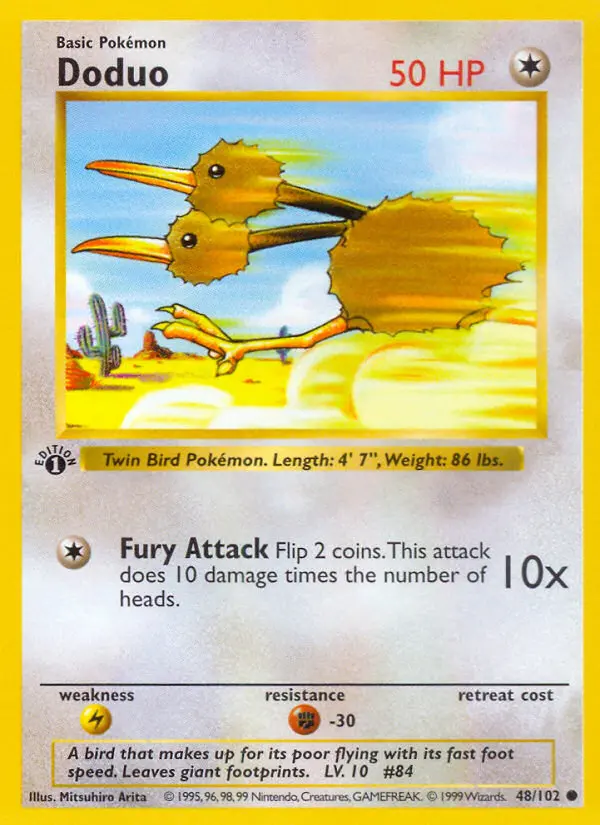 Doduo — Base Set card #48