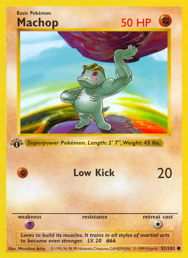 Machop — Base Set card #52