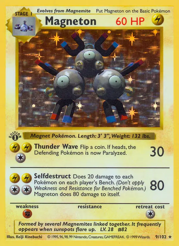 Magneton — Base Set card #9