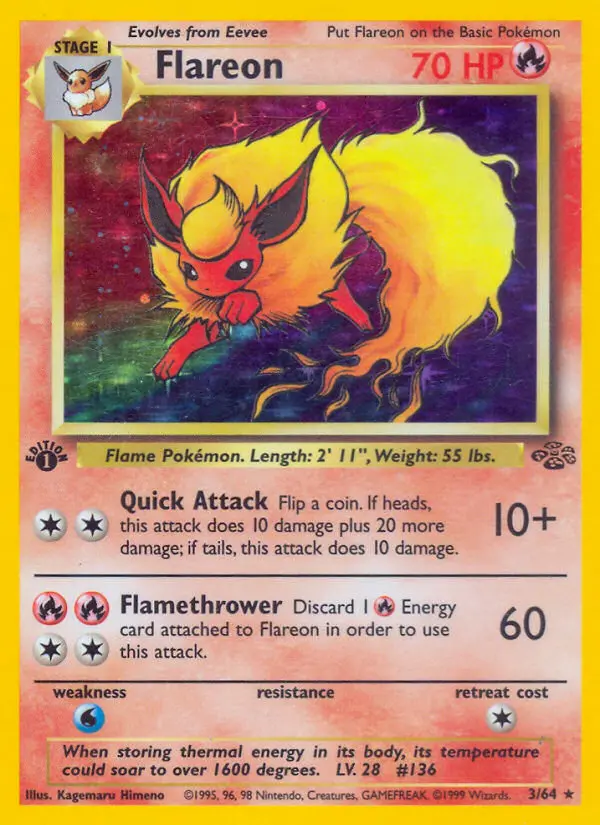 Flareon — Jungle card #3