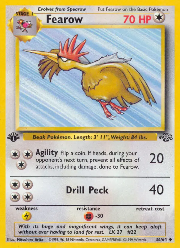 Fearow — Jungle card #36