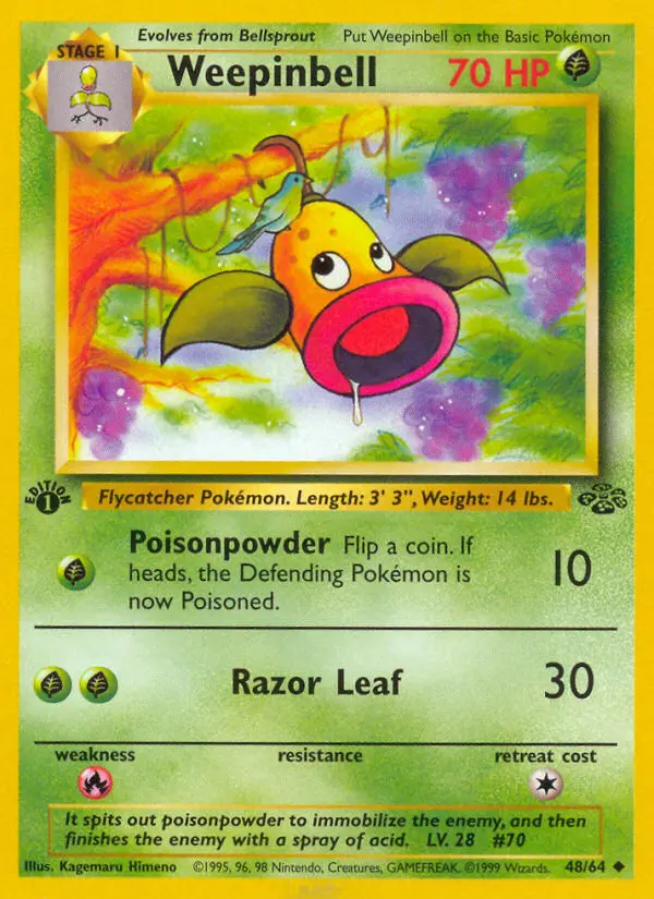 Weepinbell — Jungle card #48