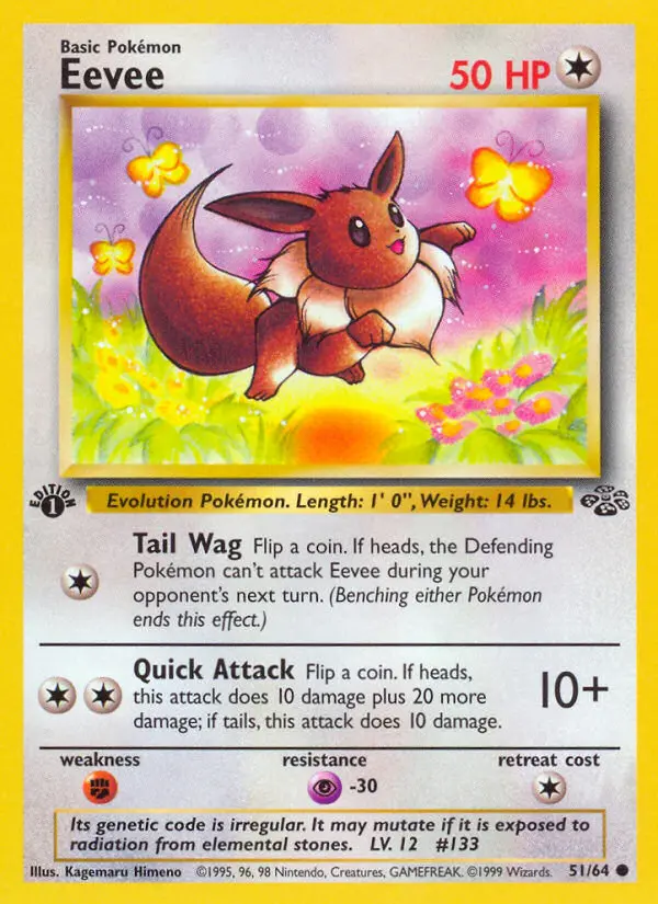 Eevee — Jungle card #51