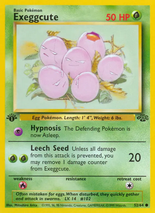 Exeggcute — Jungle card #52