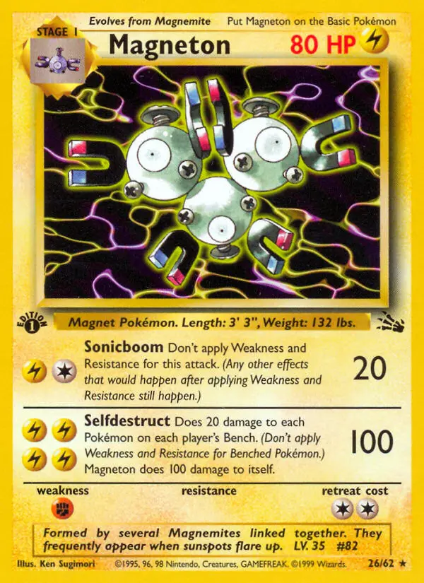 Magneton — Fossil card #26