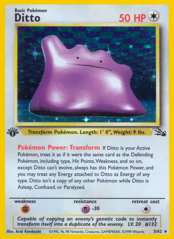 Ditto — Fossil card #3