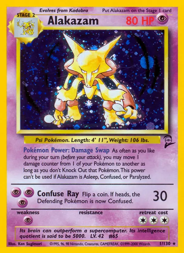 Alakazam — Base Set 2 card #1