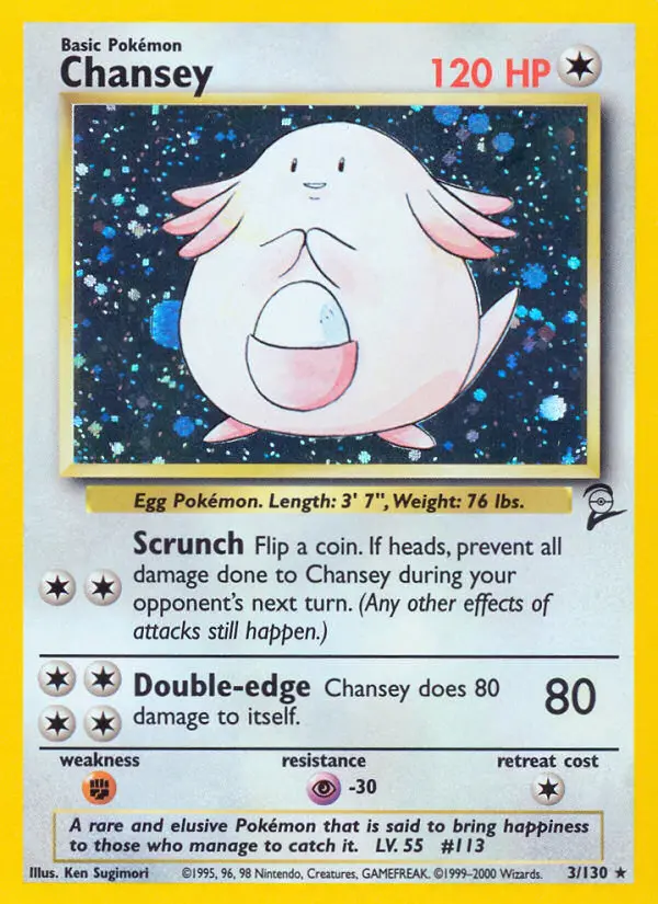 Chansey — Base Set 2 card #3