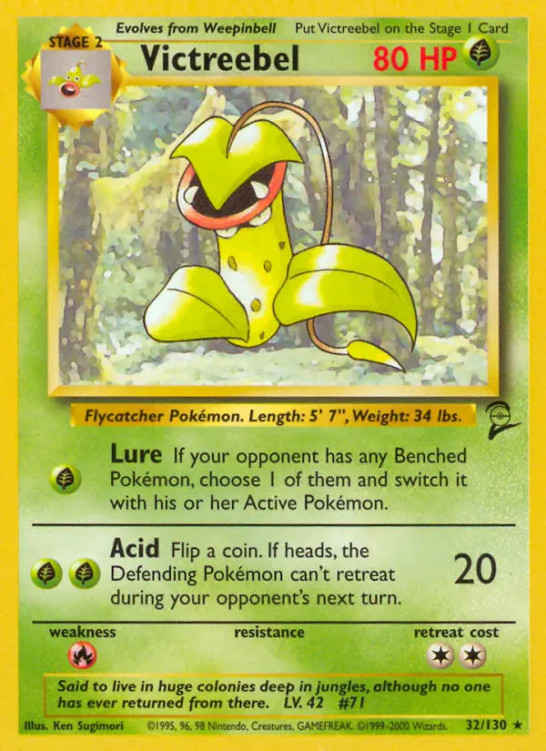 Victreebel — Base Set 2 card #32