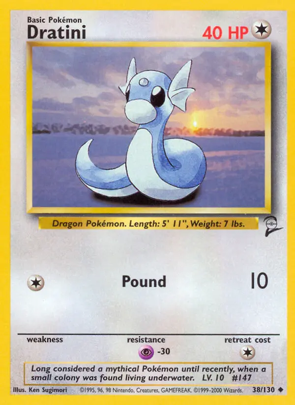 Dratini — Base Set 2 card #38